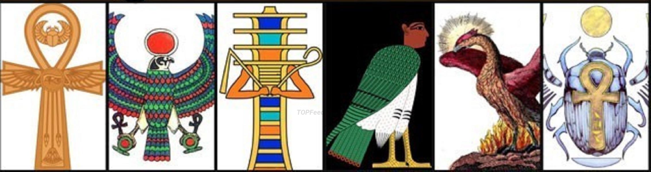 Знак древнего Египта знаки животные