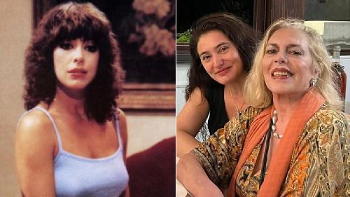Nadia Cassini e la figlia