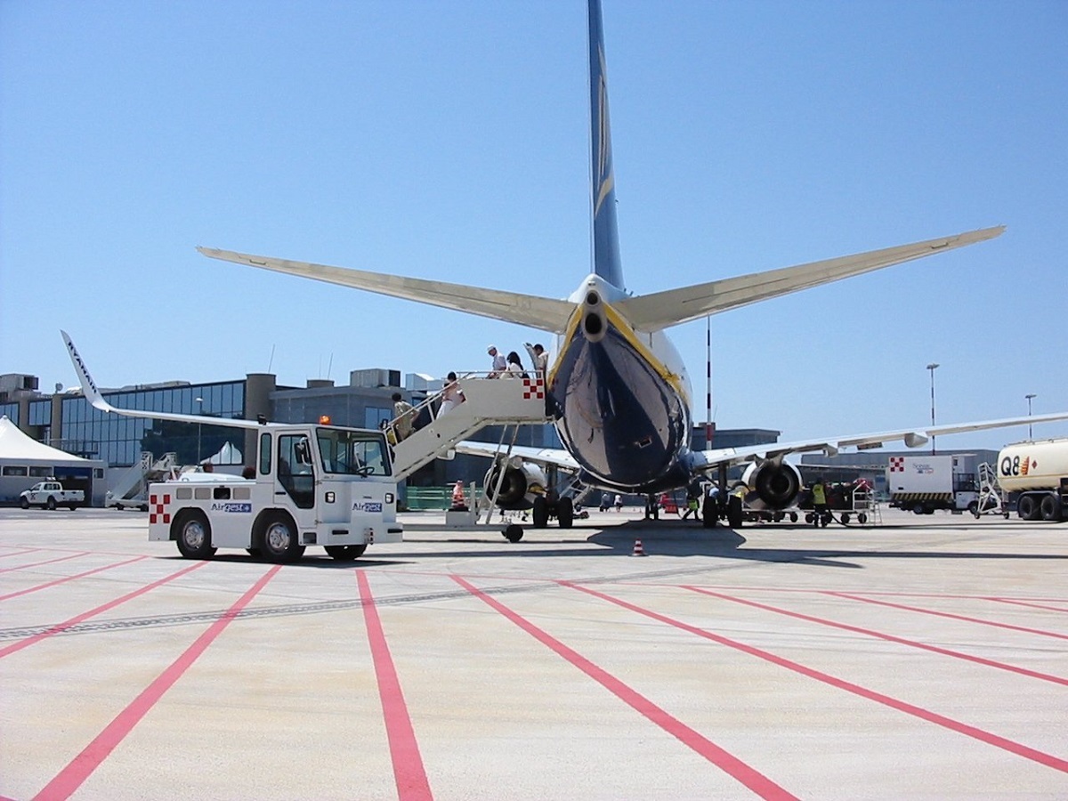 Interventi di emergenza su volo Ryanair