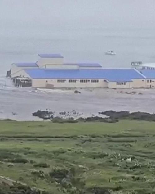 Danni causati dal terremoto in Kamchatka