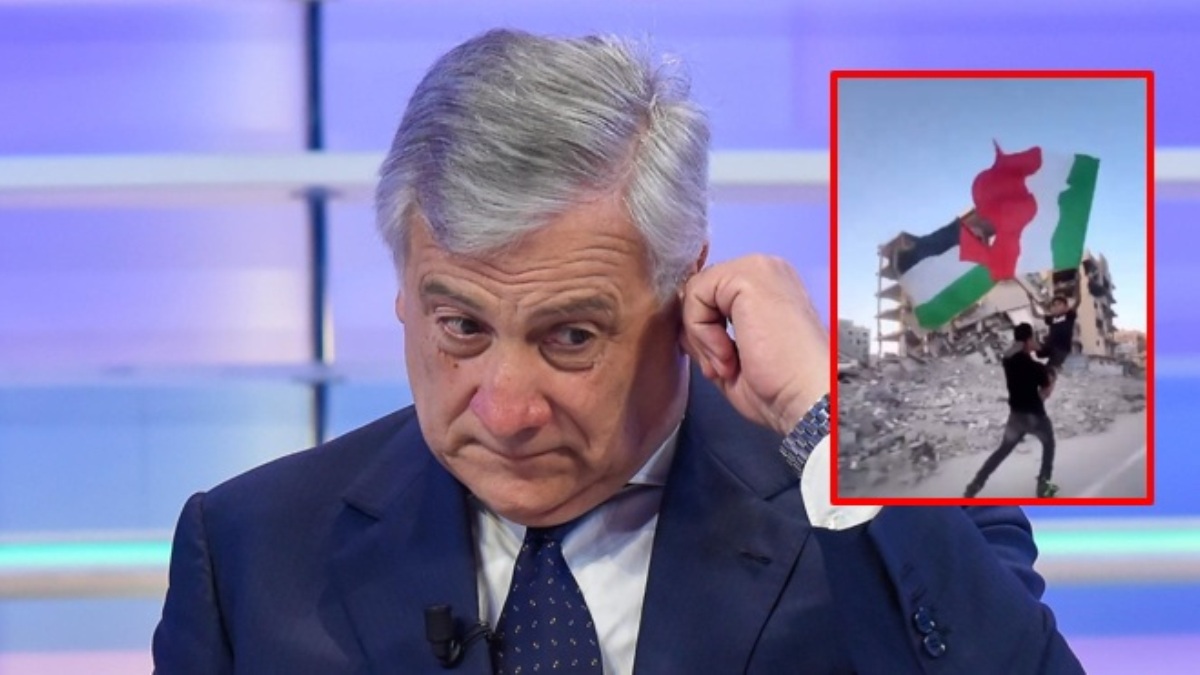 La gaffe di Antonio Tajani sui social dopo l'accordo di pace a Gaza