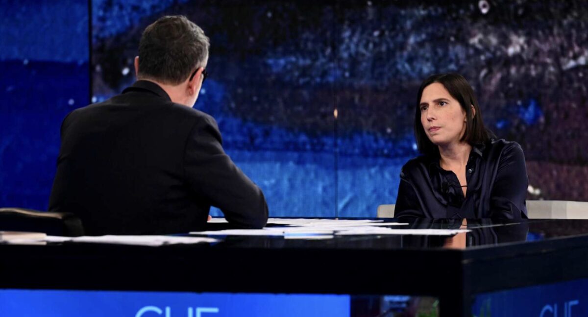 Elly Schlein ospite da Fabio Fazio a Che Tempo Che Fa