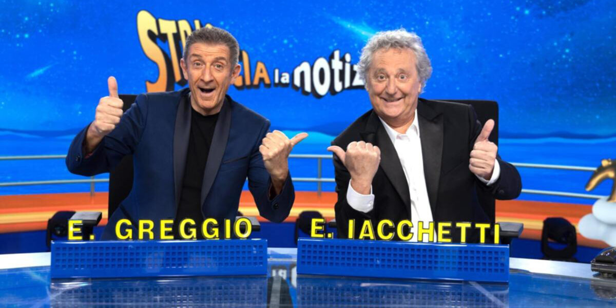 Ezio Greggio ed Enzo Iacchetti