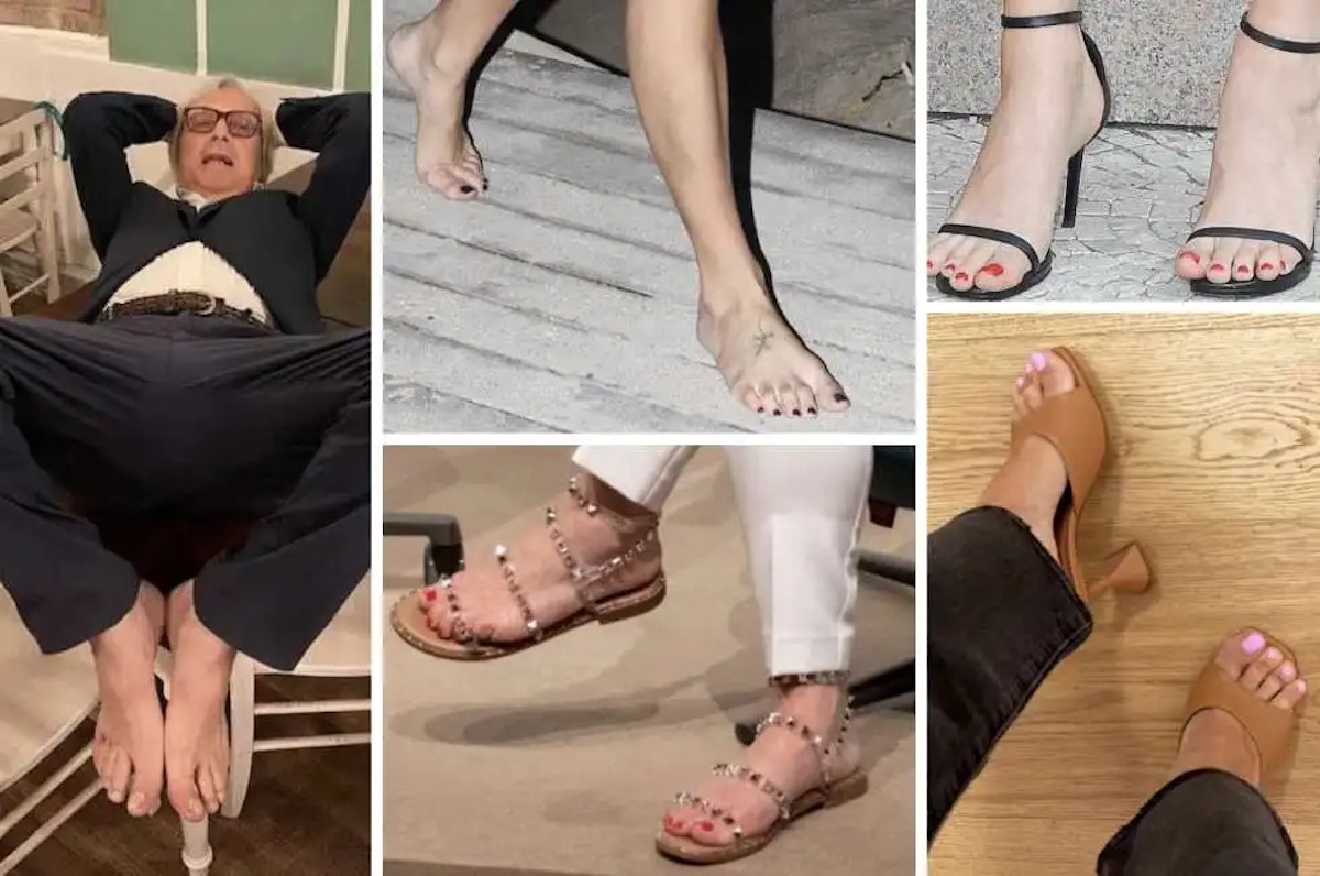 Piattaforme dedicate al feticismo dei piedi