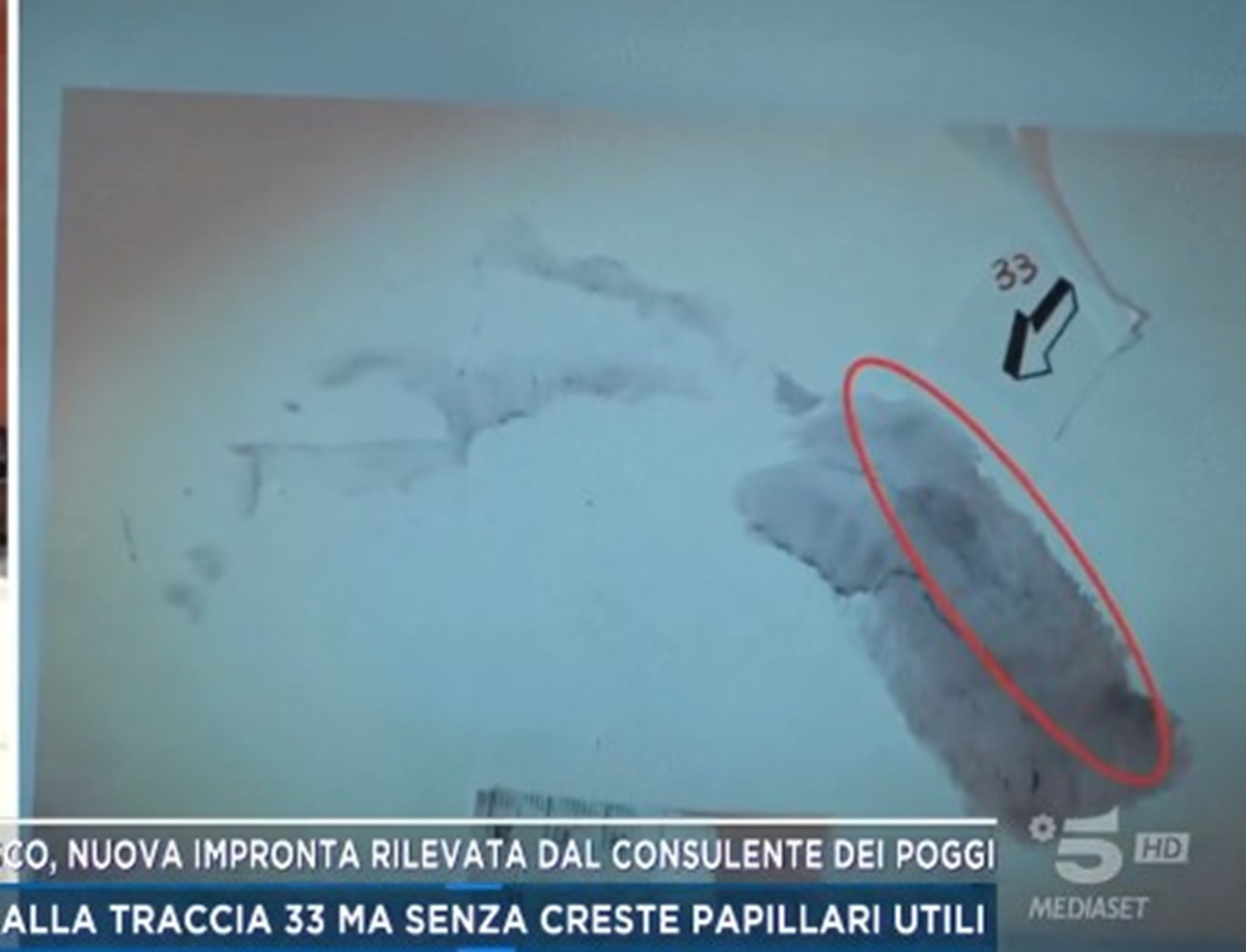 Nuova impronta rilevata nel caso di Garlasco