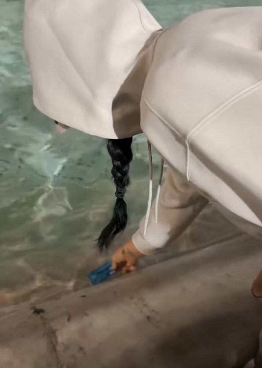 Katy Perry alla Fontana di Trevi