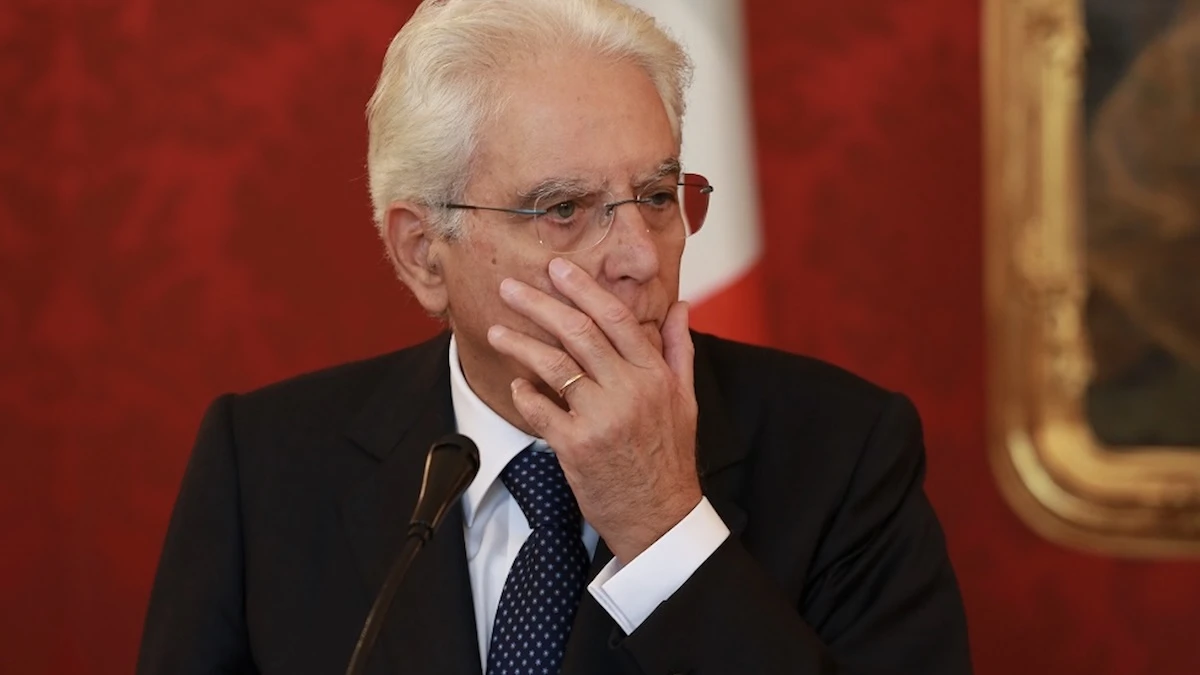 Mattarella in un momento pubblico durante le celebrazioni pasquali