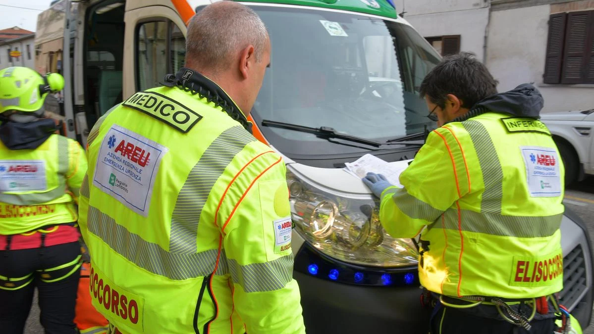 Ambulanza sul luogo dell’incidente, intervento rivelatosi inutile