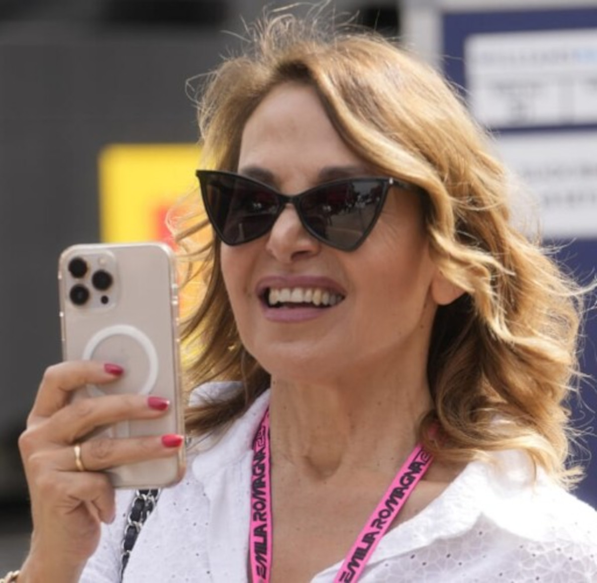 Barbara D'Urso social post