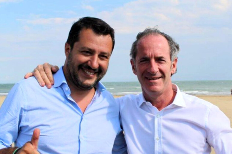 Matteo Salvini e Luca Zaia
