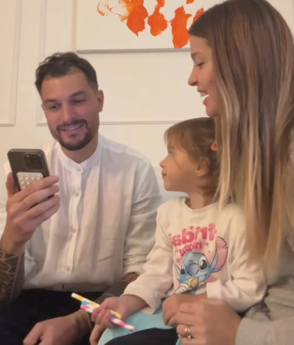 Natalia Paragoni con la figlia Beatrice