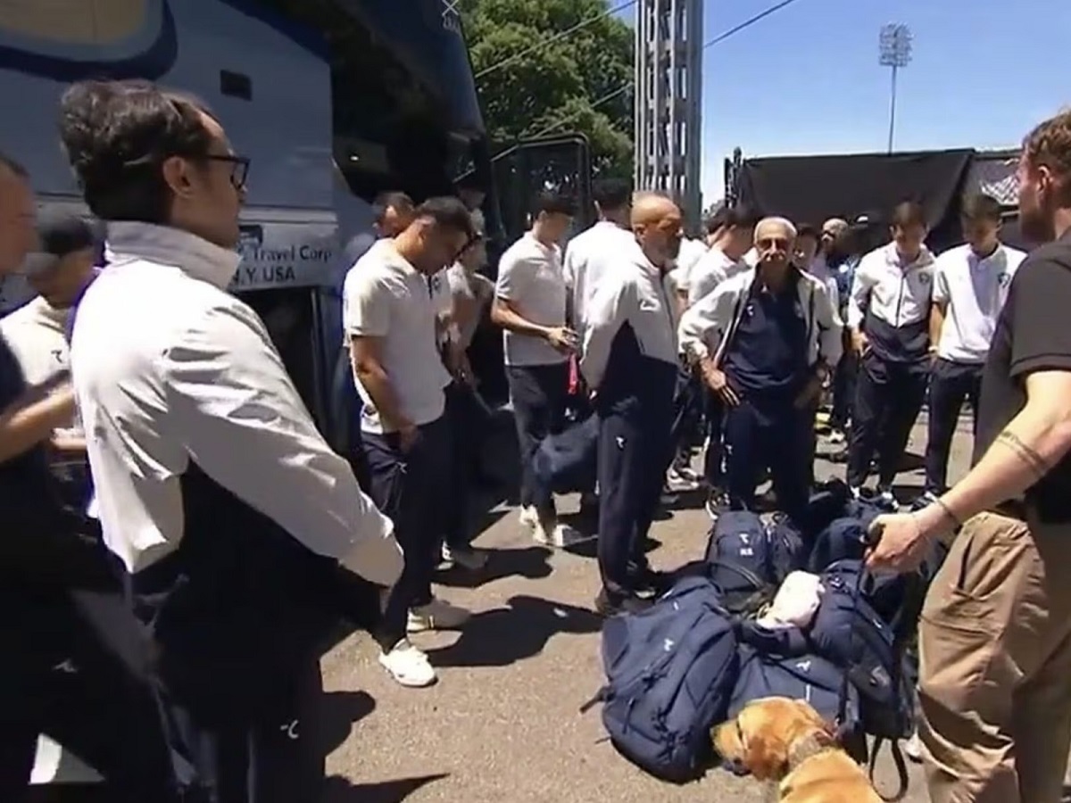 Controllo sicurezza squadra di calcio