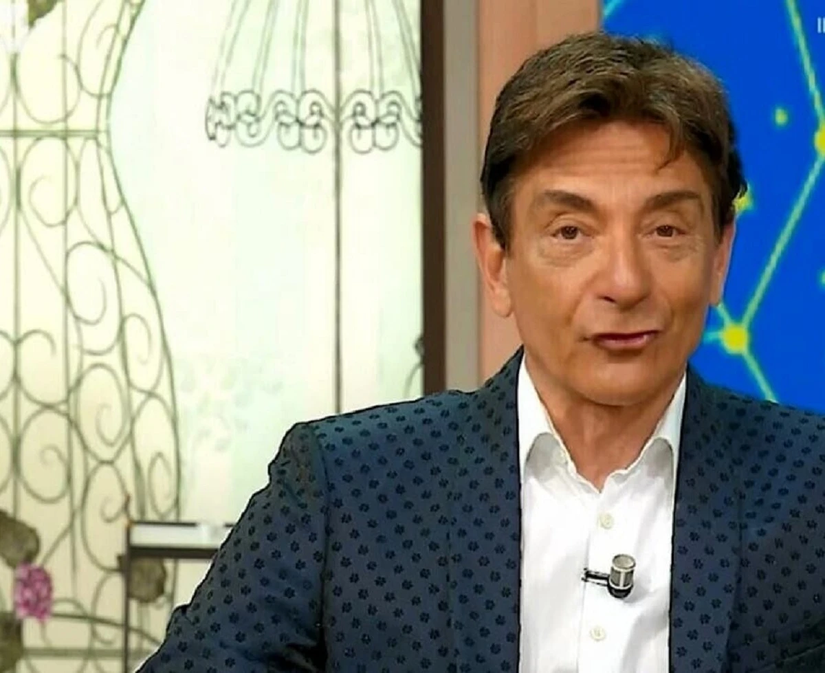 Paolo Fox durante una trasmissione televisiva