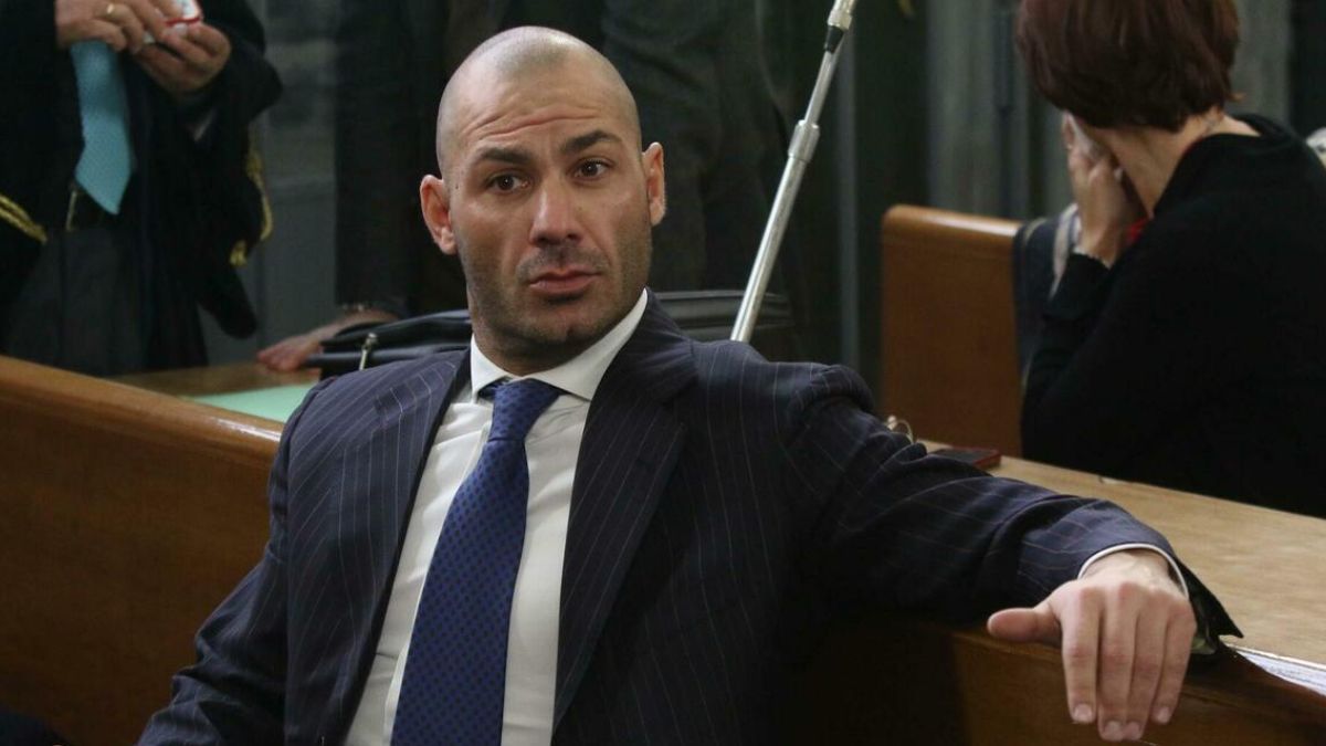 Riccardo Bossi in tribunale