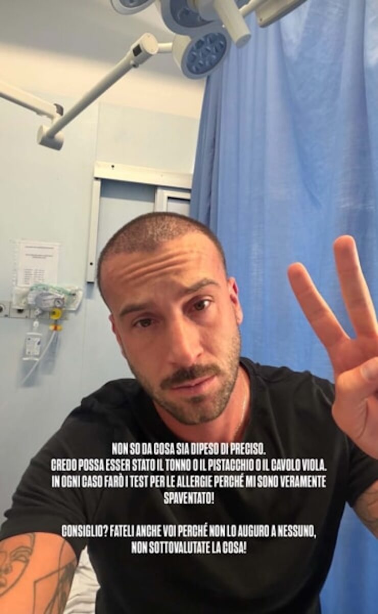 Andreas Muller in ospedale