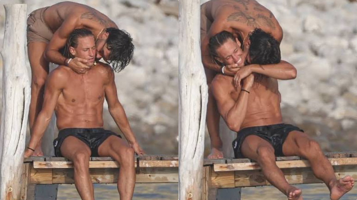 Marcos Llorente e Ferran Torres a Ibiza