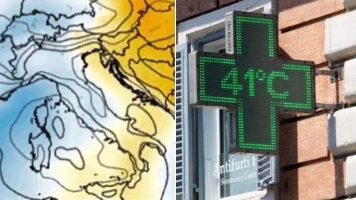 Caldo estremo in Italia
