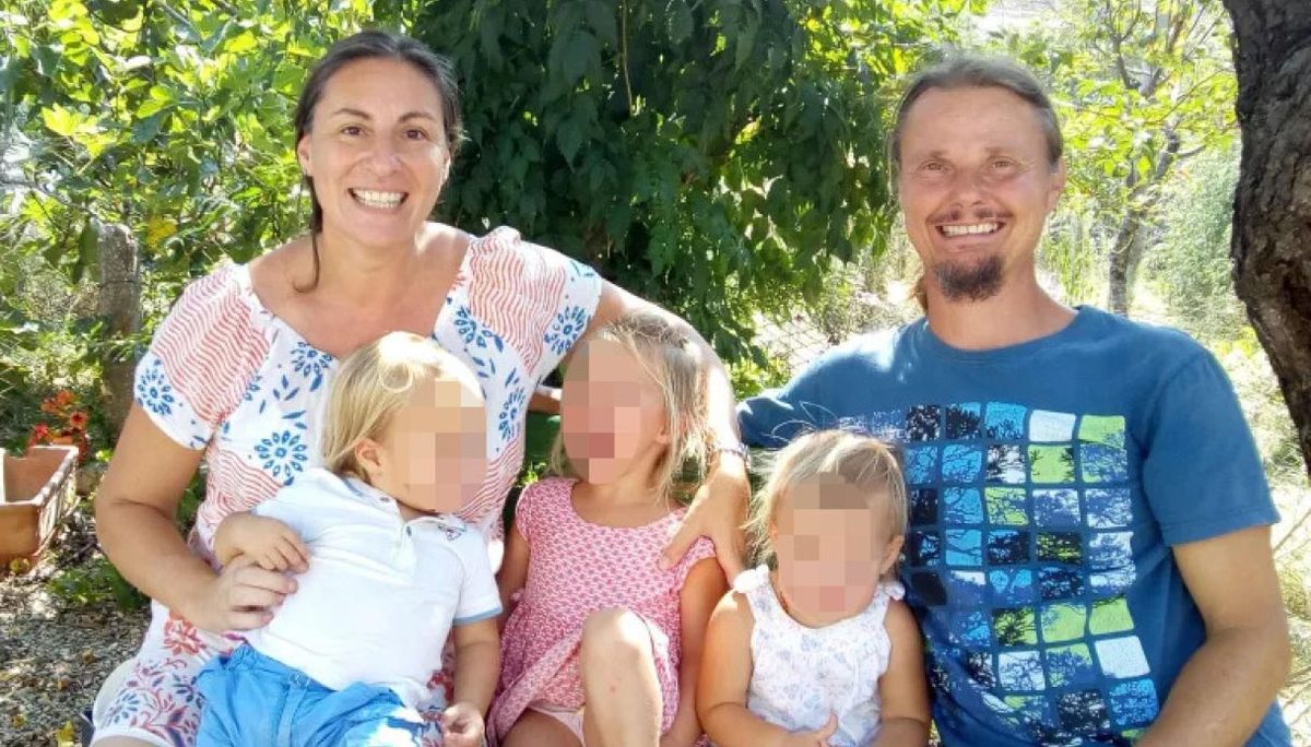 Famiglia nel bosco