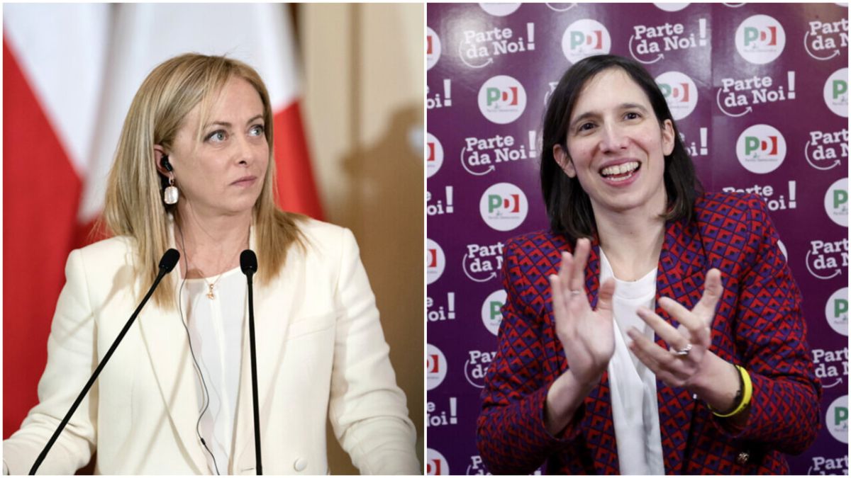 Elly Schlein e Giorgia Meloni
