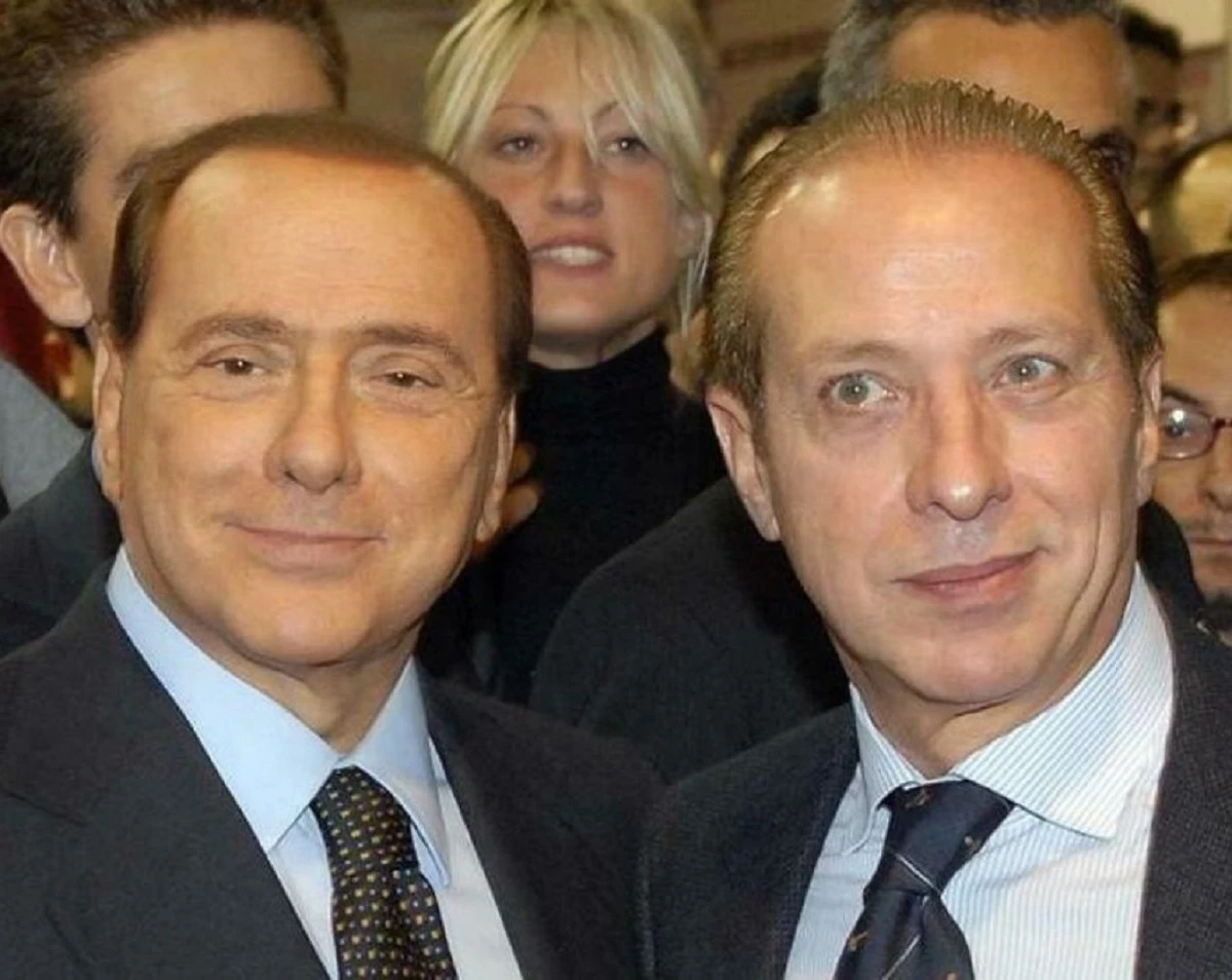 Silvio Berlusconi e Paolo Berlusconi insieme