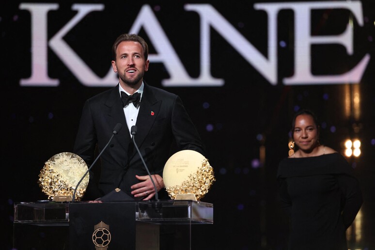 Harry Kane con la famiglia
